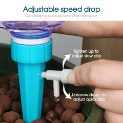 Self-Watering Water Drippers for Indoor Outdoor Plants x24