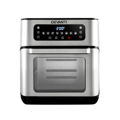 Devanti 10L Air Fryer LCD Kitchen Appliance 1 Year Warranty