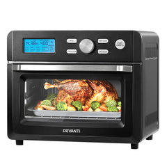 Devanti 20L Air Fryer Convection Oven Oil Free Fryers Kitchen Apppliance