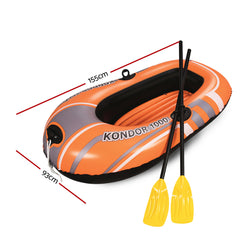 Bestway Kondor Inflatable Boat Float Floats Floating Water Play Pool  Sports Toy
