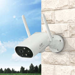 Wireless IP Camera 3MP IP65 Cloud 5200mAh CCTV Security System