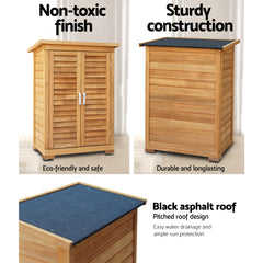Outdoor/Indoor Wooden Storage Cabinet