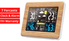 LCD Display Weather Station Alarm Clock