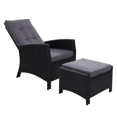 Recliner Chair Sun lounge with Ottoman