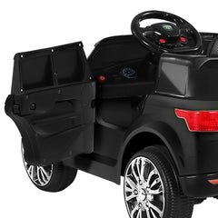 Range Rover Inspired Car Electric 12V Kids Ride On Car - Black