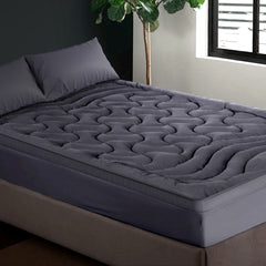 1000GSM 3-Zone Comfort Bedding Mattress Topper Pillowtop