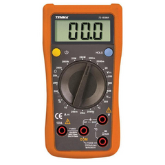 Tenma Handheld Digital Multimeter, 2000 Count, Average, Manual Range, 3.5 Digit