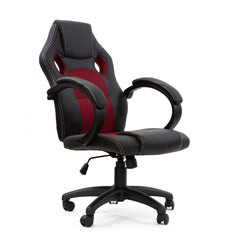 Adjustable Ergonomic Racing Chair Computer Executive Chair Red Black