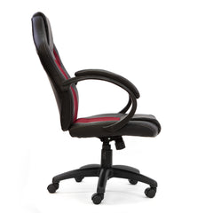Adjustable Ergonomic Racing Chair Computer Executive Chair Red Black