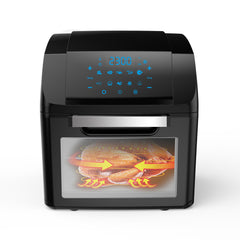 Kitchen Couture Air Fryer 14 Litre Multifunctional Digital Display  Appliance Black