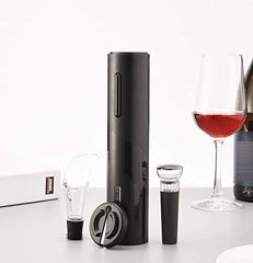 4 in 1 Electric wine opener set with USB charging for wine lovers