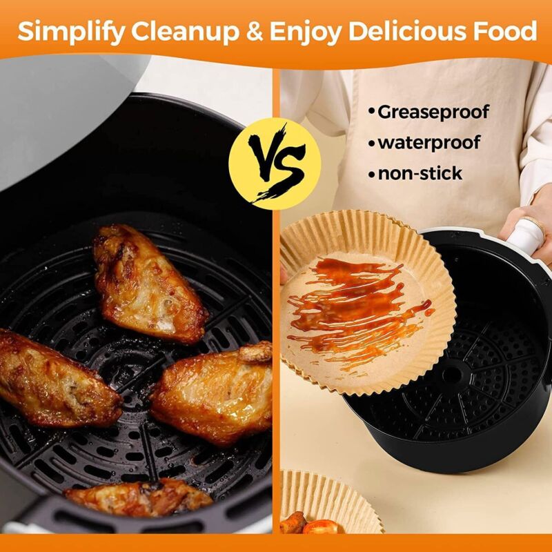 Air Fryer Basket Silicon Liner Non - Stick Reusable - Direct On Sale