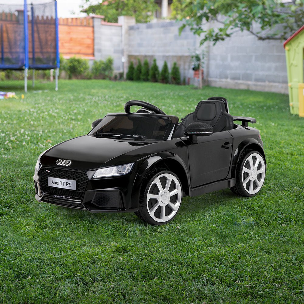 Audi Licensed TT RS Black Kids Ride On Car - Direct On Sale