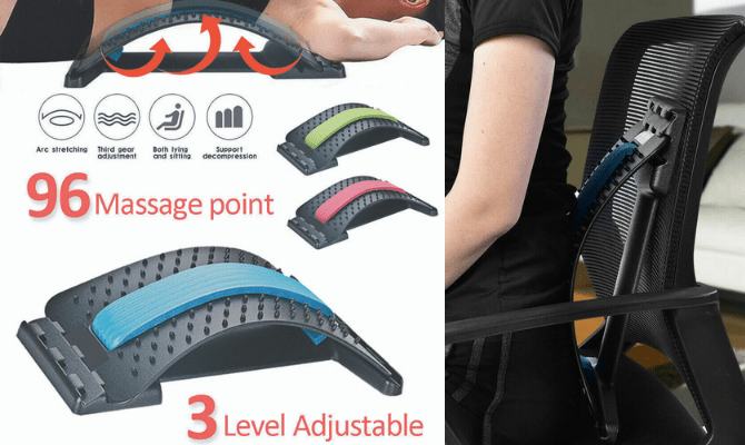 Back Massager Back Pain Relief Support - Direct On Sale