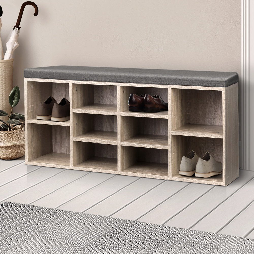 Bench Wooden Shoe Rack Storage - Direct On Sale