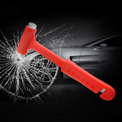 Car Glass Breaker Hammer With Seat Belt Cutter