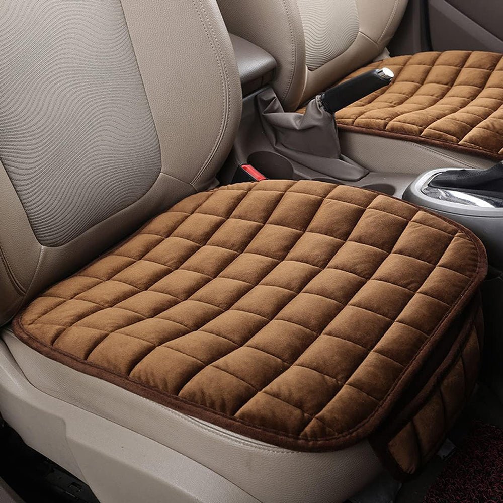 Car Seat Protection Cover with Storage Black Beige Grey - Direct On Sale