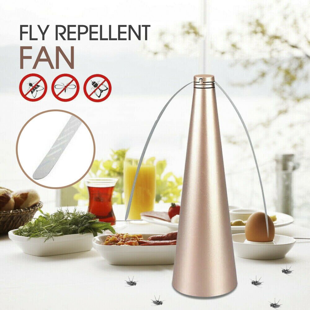 Chemical Free Fly Repellent Fly Fan Indoor Outdoor Picnic Beach Home - Direct On Sale