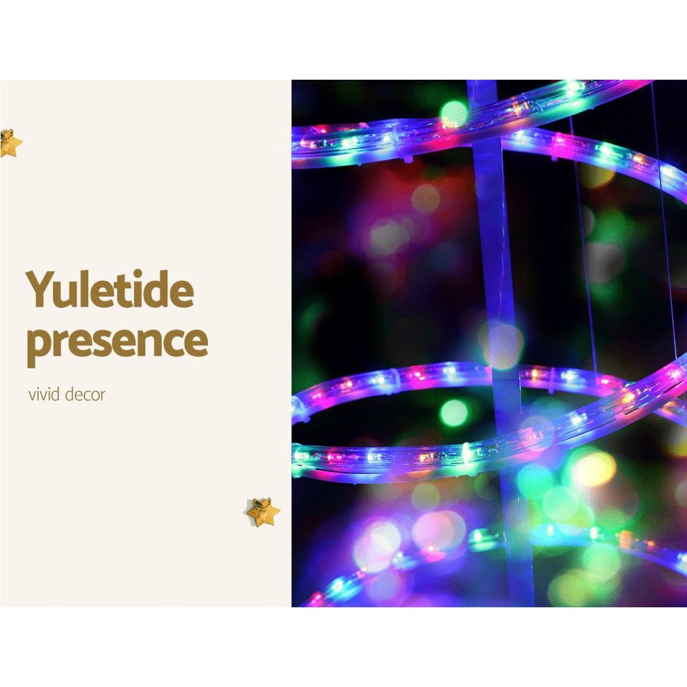 Christmas LED Motif Light 1.88M Tree Waterproof Colourful - Direct On Sale