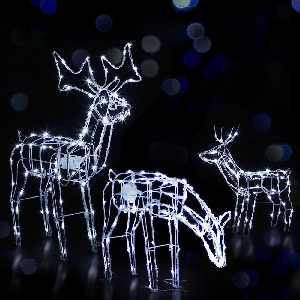 Christmas Motif Lights LED Rope Reindeer Waterproof Outdoor - Direct On Sale