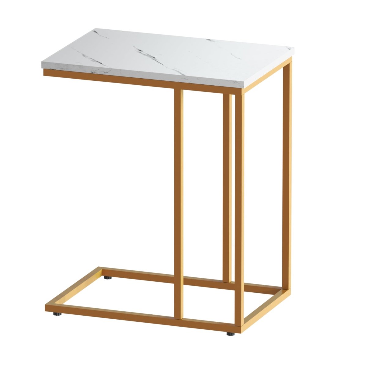 Coffee Table Side Table Laptop Desk Bedside Sofa Wooden Table Marbel - Direct On Sale