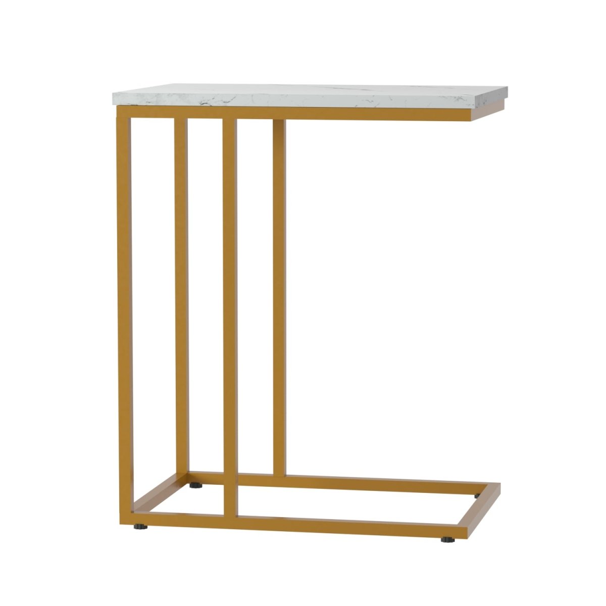 Coffee Table Side Table Laptop Desk Bedside Sofa Wooden Table Marbel - Direct On Sale