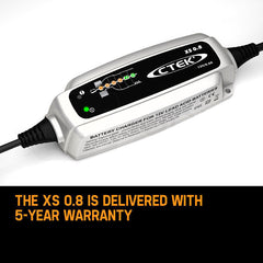 CTEK XS0.8 6 Stage Trickle Smart Battery Charger