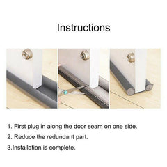 Door Bottom Sealing Strip Guard