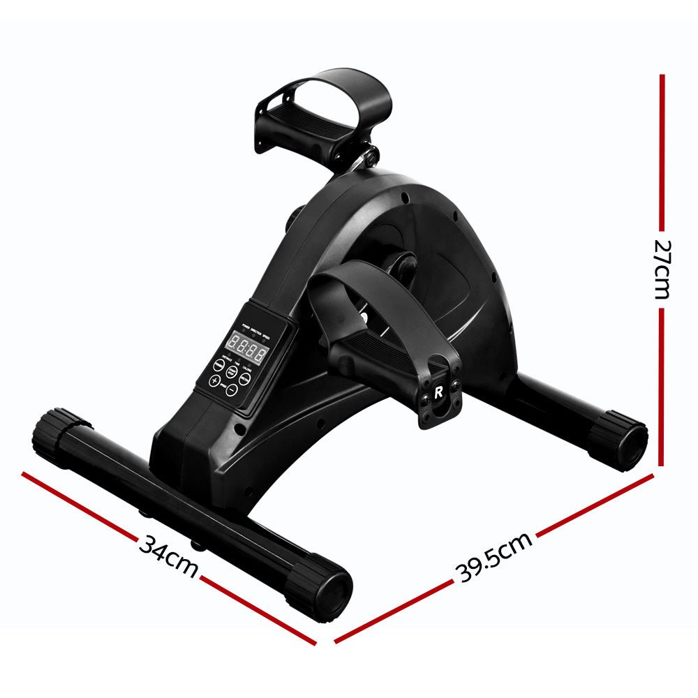 Electric Pedal Exercise Bike LED Display Elliptical Cross Trainer 80W - Direct On Sale