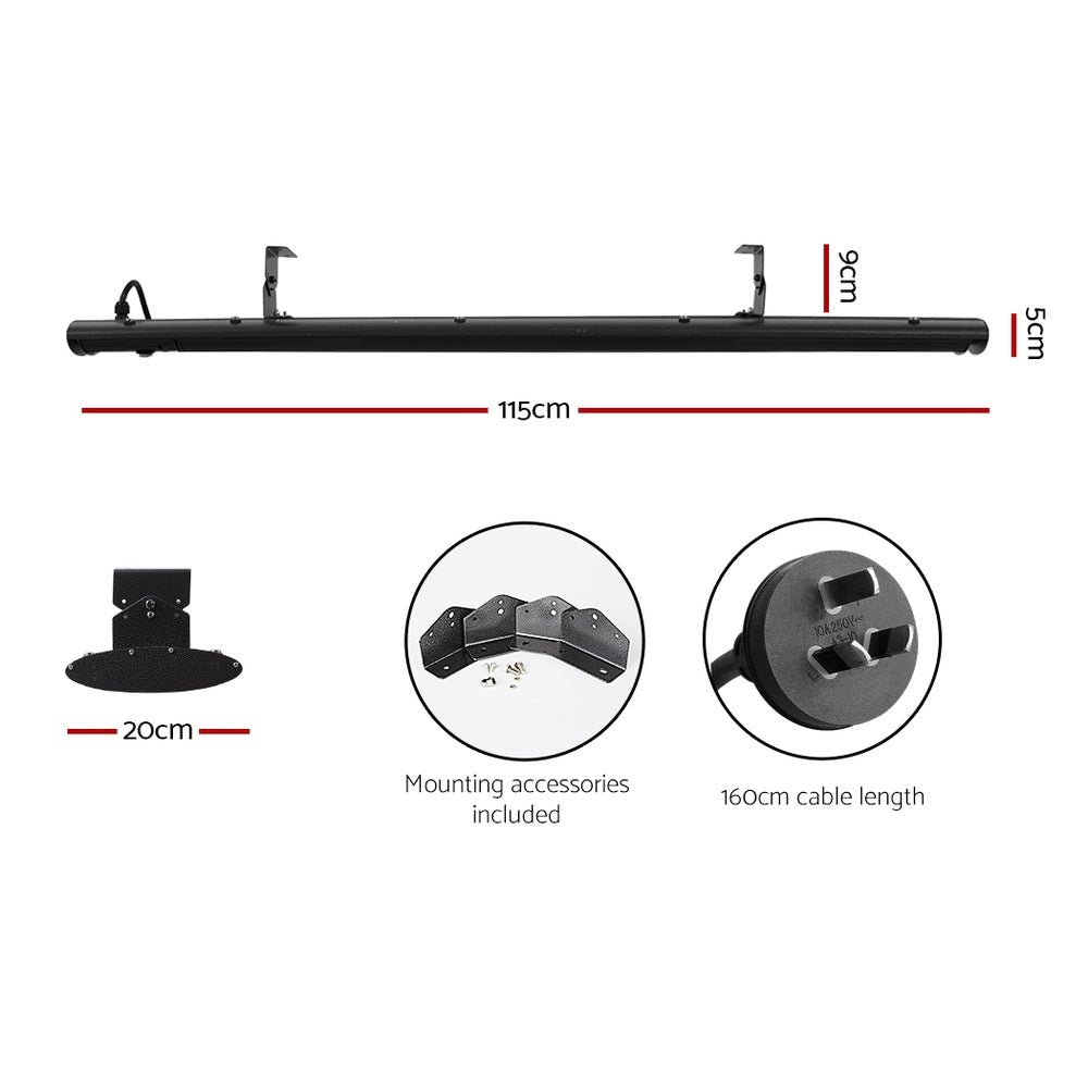 Electric Radiant Strip Heater Outdoor 1800W - Direct On Sale