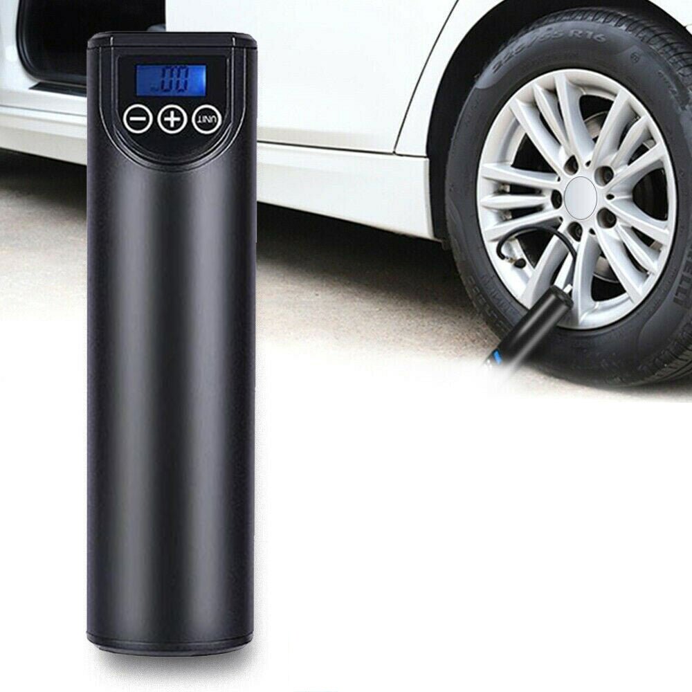 Electric Wireless LCD Display Mini Car Air Pump - Direct On Sale