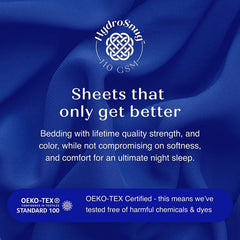 2000TC Ultra Soft Microfibre Fitted Sheet Set Double/Queen/King/Single