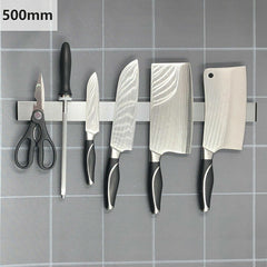 Stainless Steel Magnetic Rack Knife Holder Tool Shelf Magnet