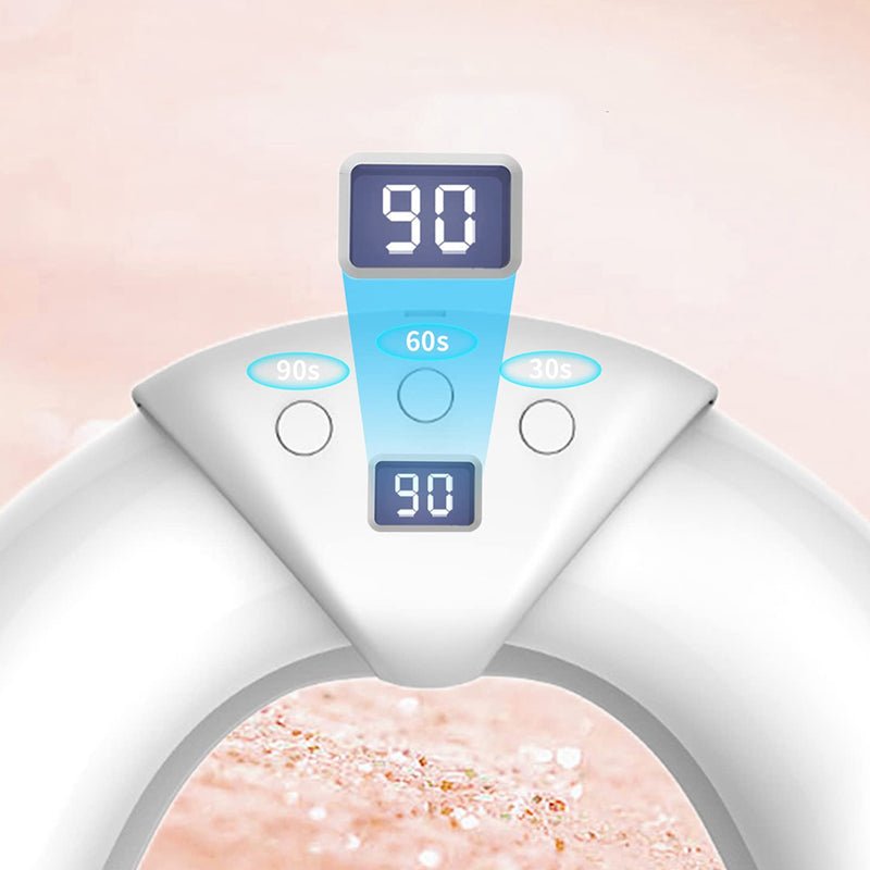 Foldable Motion Sensor UV Gel Drying Nail Lamp - USB Plugged - in - Direct On Sale