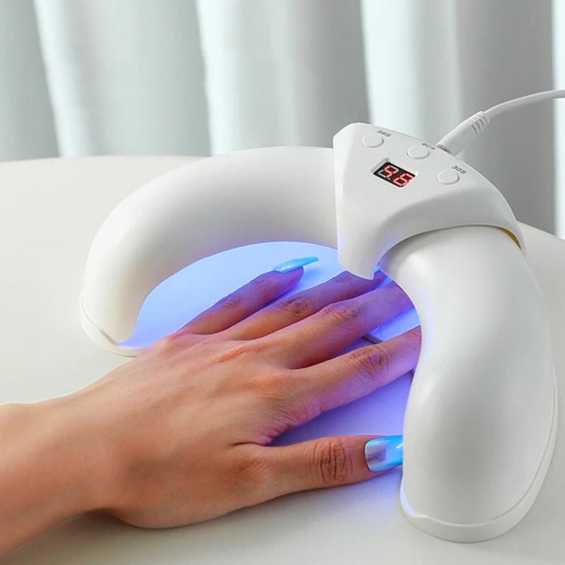Foldable Motion Sensor UV Gel Drying Nail Lamp - USB Plugged - in - Direct On Sale