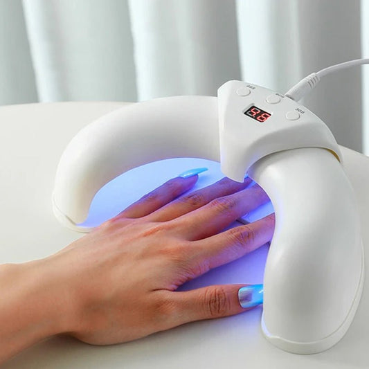 Foldable Motion Sensor UV Gel Drying Nail Lamp - USB Plugged - in - Direct On Sale