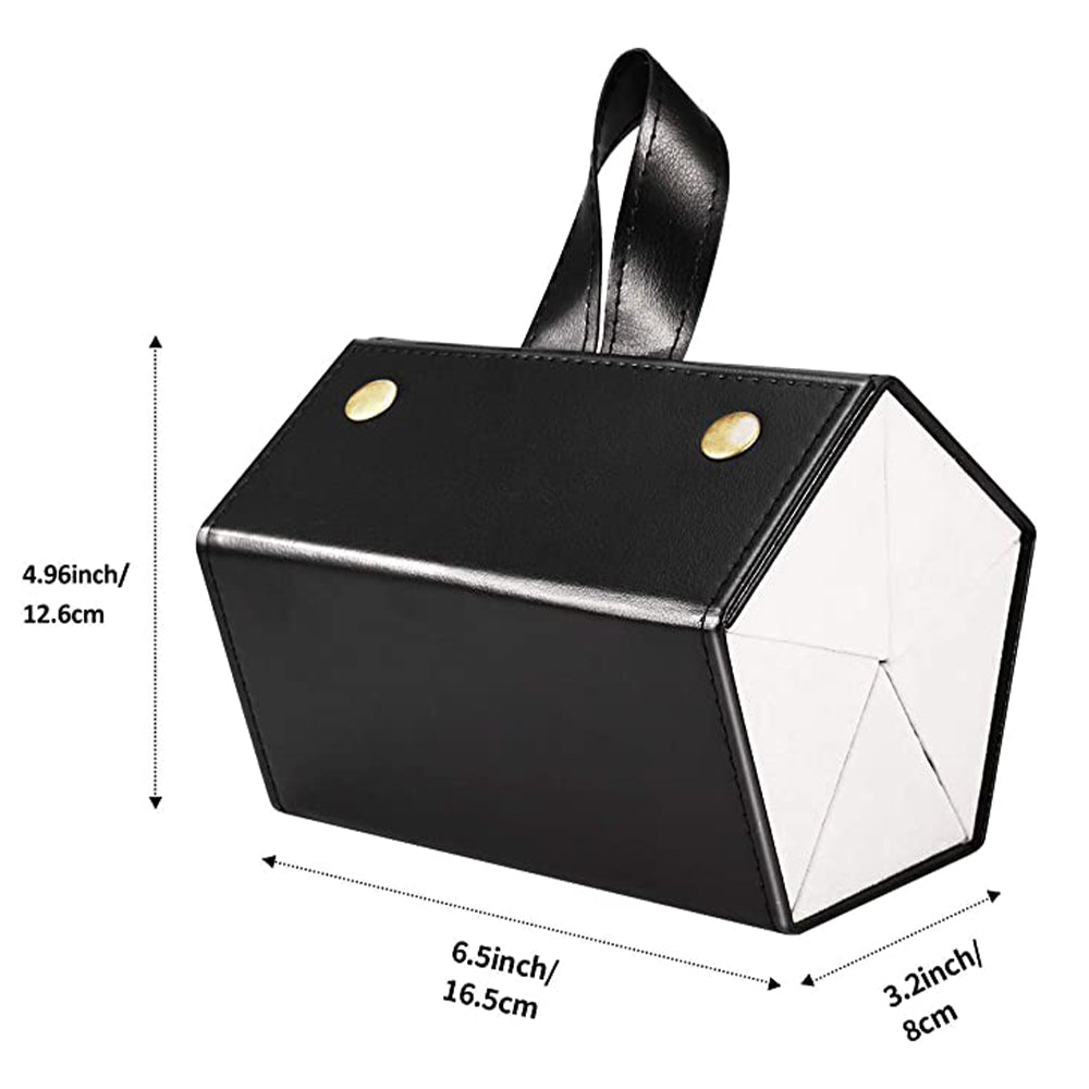 Foldable Sunglasses Organizer Case with 5 Slots Travel Glasses Box - Direct On Sale
