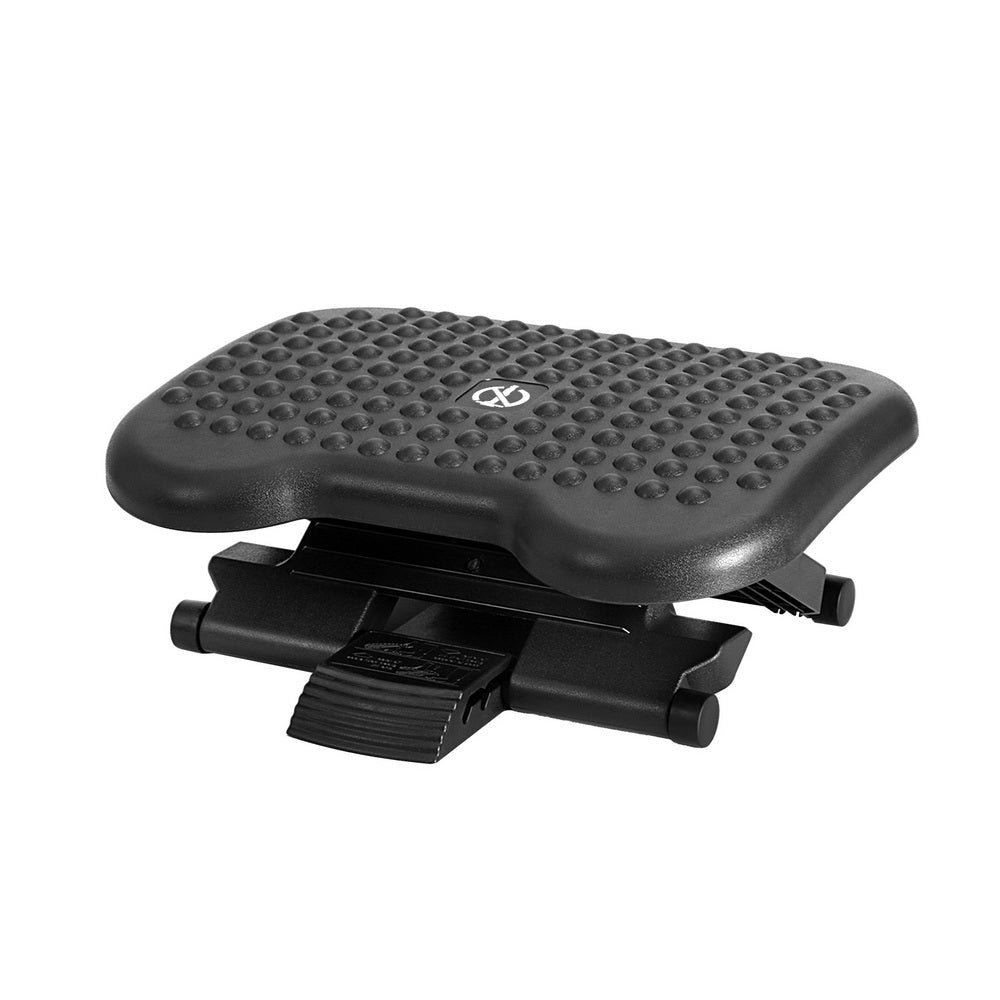 Foot Rest Stool Office Under Desk Angle Adjustable Footrest Massage Black - Direct On Sale