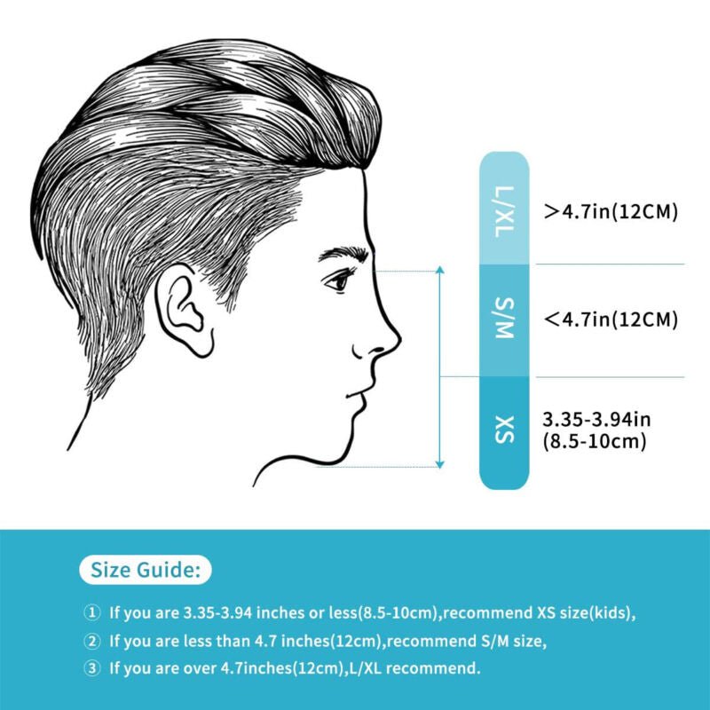 Full Face Snorkel Mask Diving Mask Anti - Fog Swimming 180° View - Direct On Sale