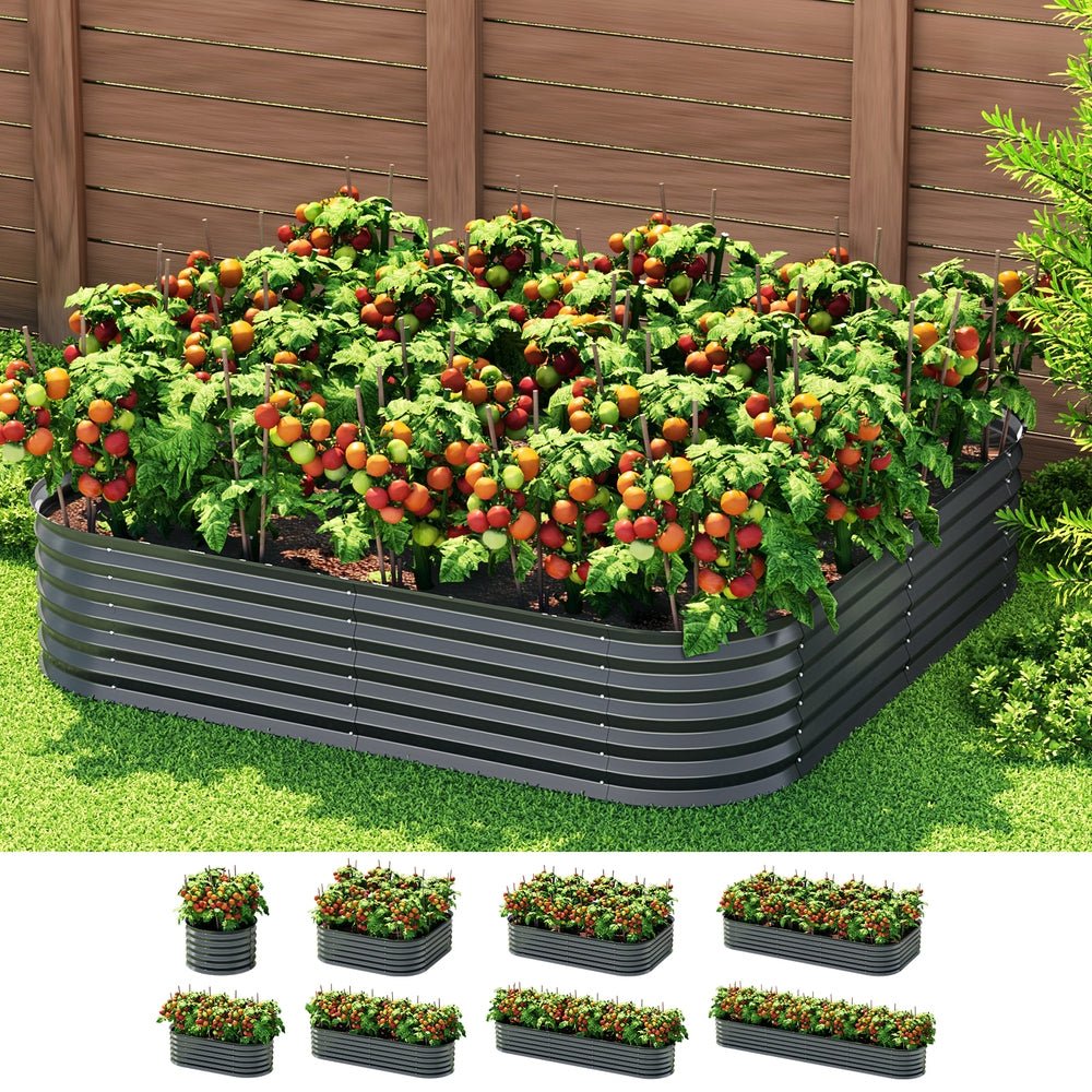 Garden Bed 9 In 1 Modular Planter Box 40CM height - Direct On Sale