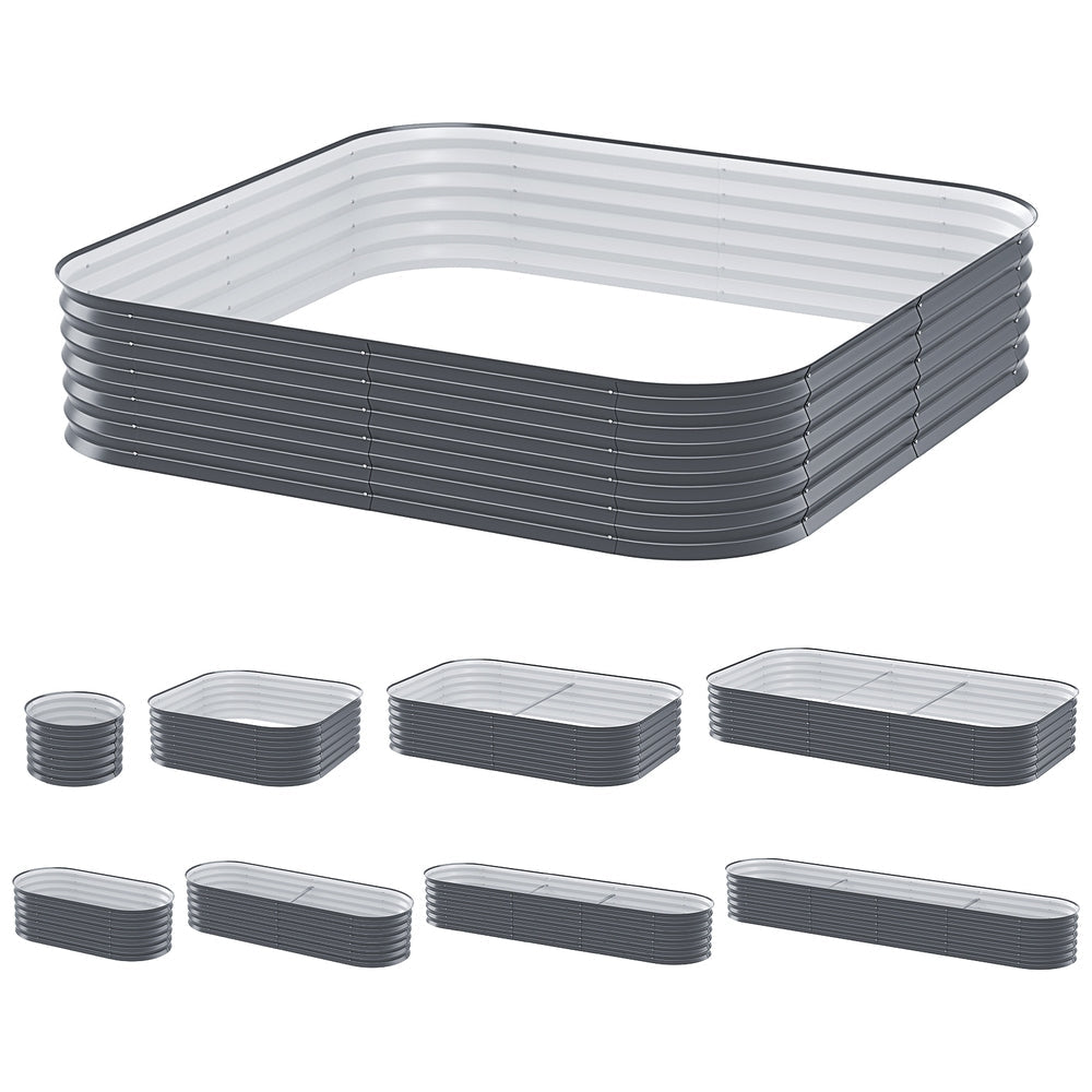 Garden Bed 9 In 1 Modular Planter Box 40CM height - Direct On Sale