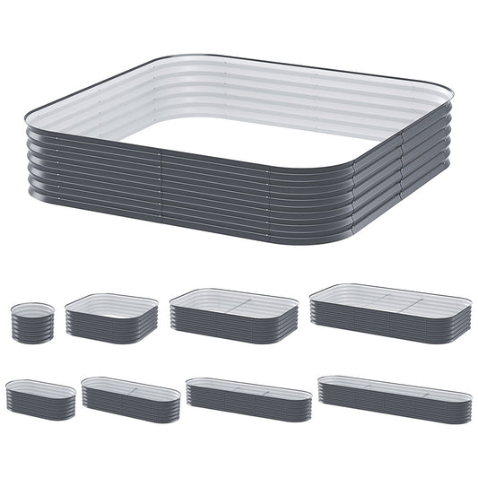 Garden Bed 9 In 1 Modular Planter Box 40CM height - Direct On Sale