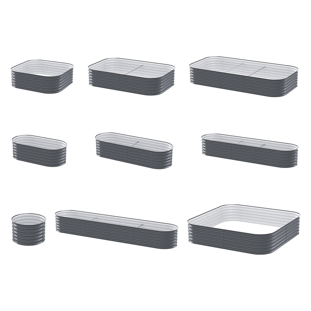 Garden Bed 9 In 1 Modular Planter Box 40CM height - Direct On Sale