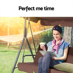 Outdoor 3 Seater Swing Chair
