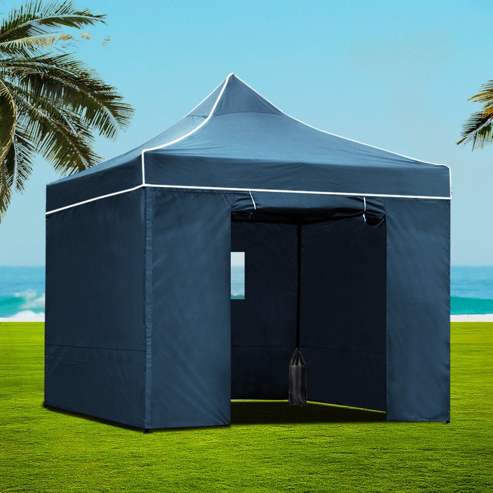 Gazebo Pop Up Marquee 3x3 Outdoor Camping Gazebos Tent Wedding Folding - Direct On Sale