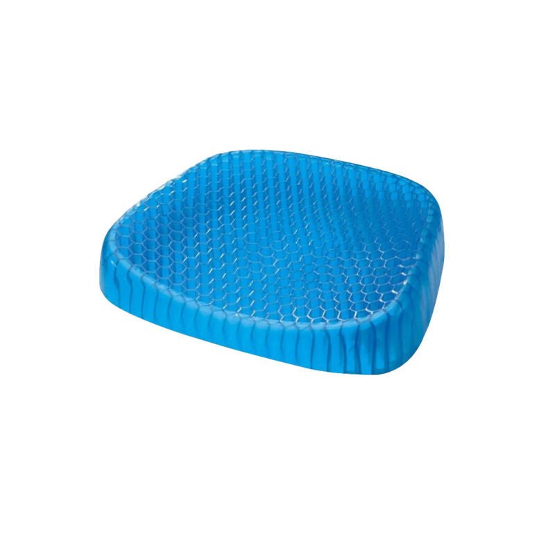 Gel Honeycomb Seat Cushion Chair Floor Car Flex Back Support Spine Breathable Protector Relief Blue - Direct On Sale