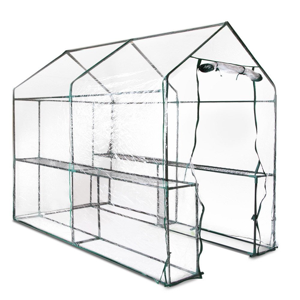 Greenhouse Garden Shed Green House 1.9X1.2M - Direct On Sale