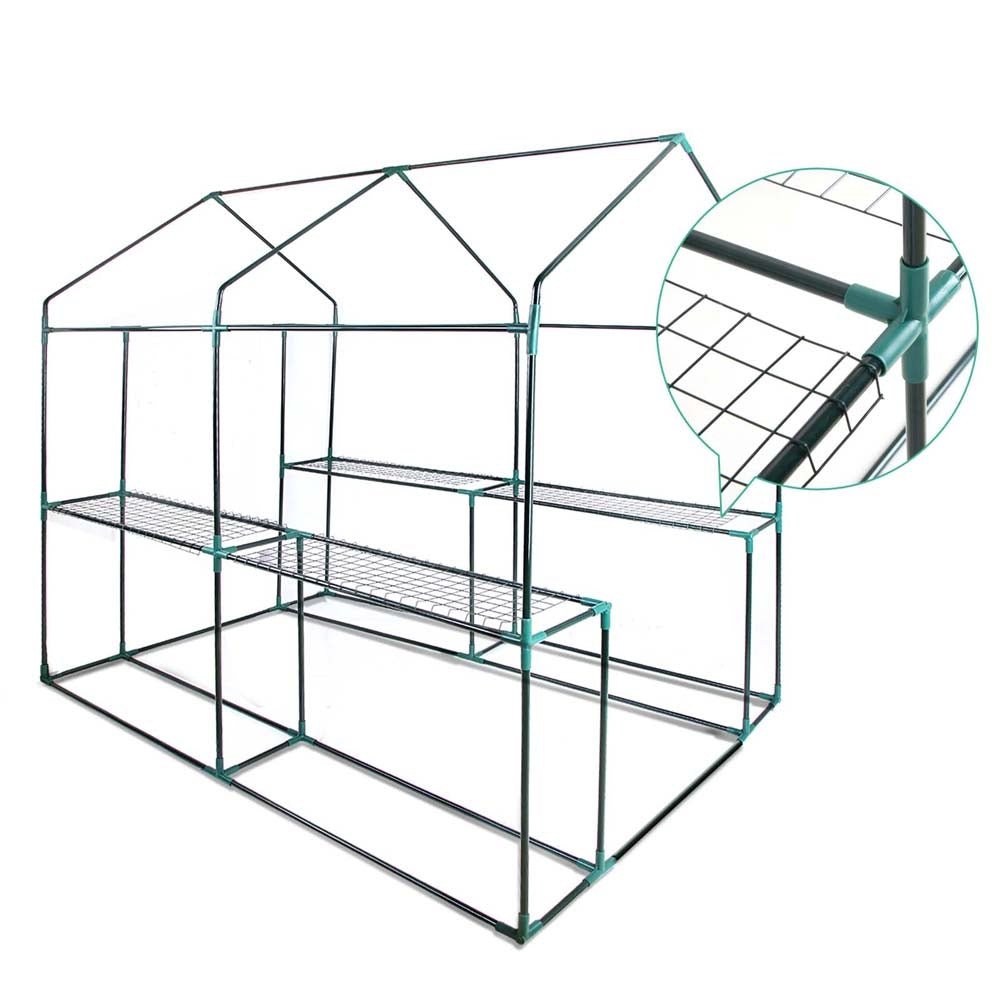 Greenhouse Garden Shed Green House 1.9X1.2M - Direct On Sale