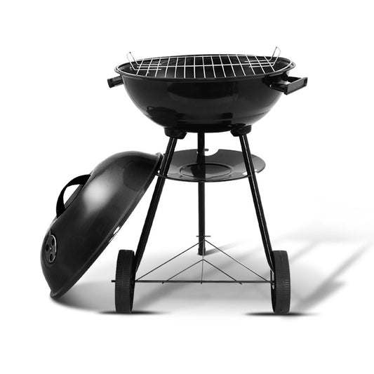 Grillz Charcoal BBQ Smoker Drill Outdoor Camping Patio Barbeque Steel Oven - Direct On Sale