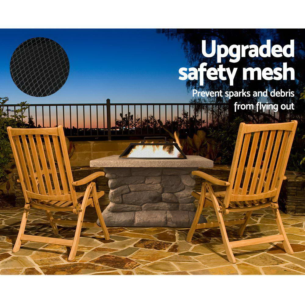 Grillz Cheswick Fire Pit Outdoor - Direct On Sale